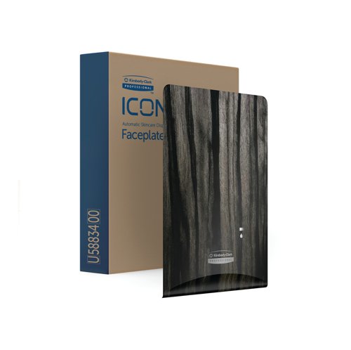 Kimberly Clark ICON Faceplate for Auto Soap/Sanitiser Disp Ebony 58834