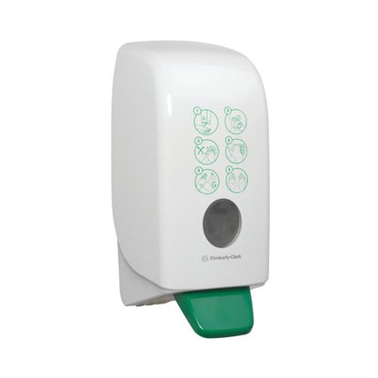 Aquarius Hand Moisturiser Dispenser for 1L Cassette Refills White 7134
