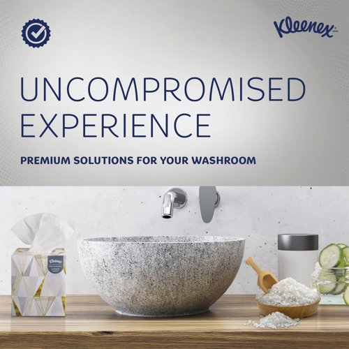 Kleenex Standard Paper Toilet Roll 4-Ply x160 Sh White Pack of 24 8484