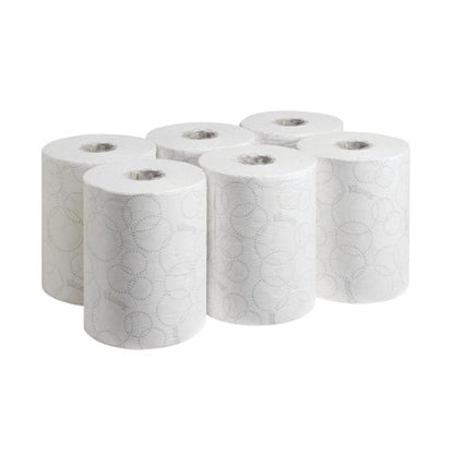 Kleenex Slimroll Paper Hand Towel Roll 2-Ply 100m White Pack of 6 6781
