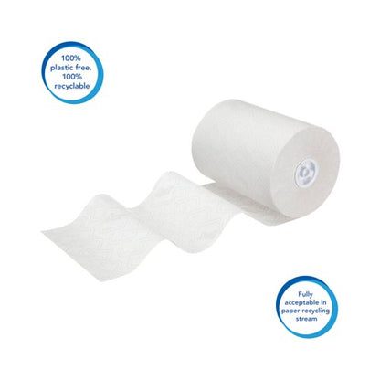 Scott Slimroll Paper Hand Towel Roll 1-Ply 190m White Pack of 6 6695
