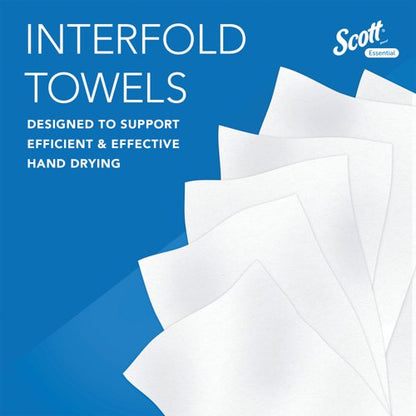 Scott Interfold V-Fold Paper Hand Towel x340 White Pack of 15 6617
