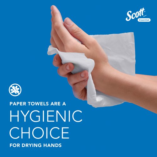 Scott Interfold V-Fold Paper Hand Towel x340 White Pack of 15 6617