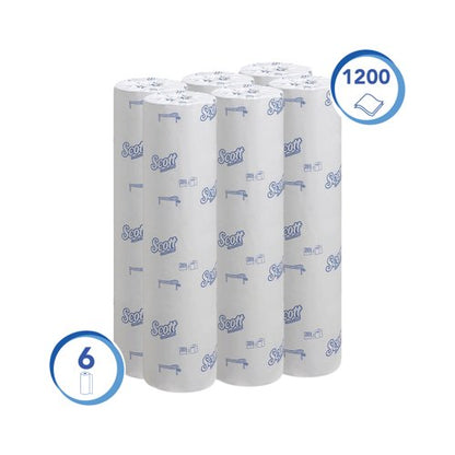 Scott Extra Couch Cover Roll 2-Ply x200 Sheets Blue Pack of 6 7230