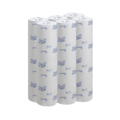 Scott Extra Couch Cover Roll 2-Ply x200 Sheets White Pack of 6 7340
