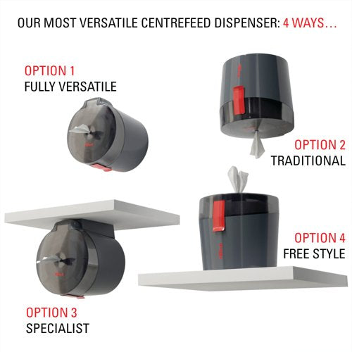 Wypall Reach Plus General Clean Centrefeed Dispenser 6521
