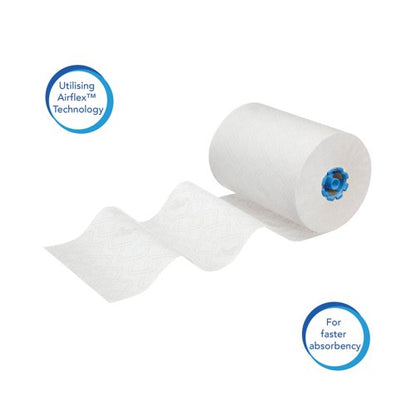 Scott Paper Hand Towel Roll 1-Ply E-Roll 380m White Pack of 6 6638
