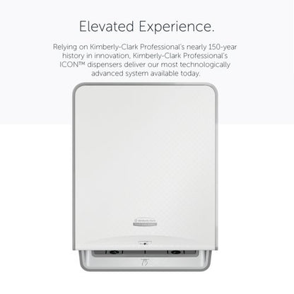 Kimberly Clark ICON Automatic Rolled Hand Towel Dispenser White 53940
