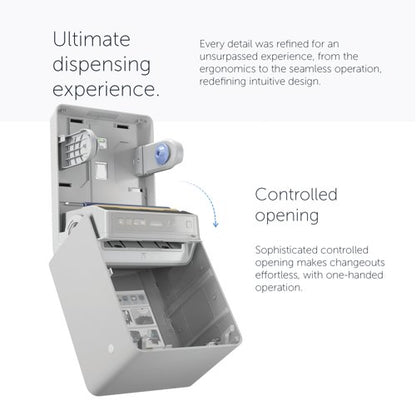 Kimberly Clark ICON Automatic Rolled Hand Towel Dispenser Silver 53691