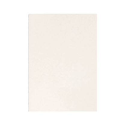 Q-Connect A4 White Leathergrain Comb Binder Cover (Pack of 100) KF00502