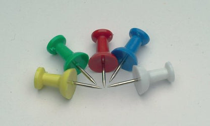 Q-Connect Push Pins Assorted (250 Pack) KF02029Q