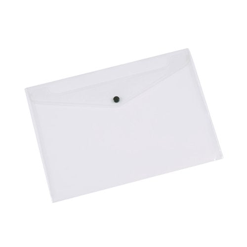 Q-Connect Polypropylene Document Folder A3 Clear (Pack of 12) KF02464