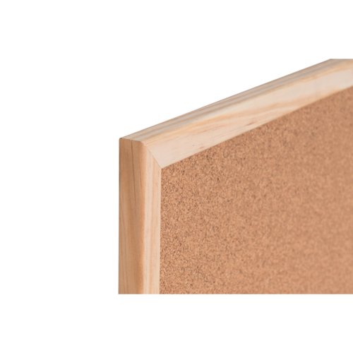 Q-Connect Lightweight Cork Noticeboard 600x900mm KF03567