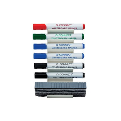 Q-Connect Whiteboard Pen and Eraser Holder AWPE001QCA