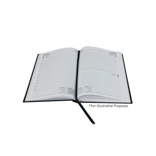 5 Star Academic Diary Day Per Page A5 Blue 2025-2026 KF1A5ABU25