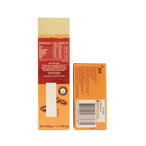Kenco Cappuccino Sachets 14.8g (Pack of 8) FOKEN015