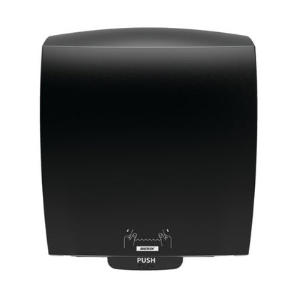 Katrin Plastic Dispenser For System Paper Towel Roll Black 82070