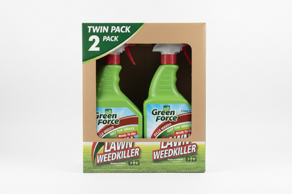 Hygeia Green Force Lawn Weedkiller 1L Ready to Use Spray Bottle