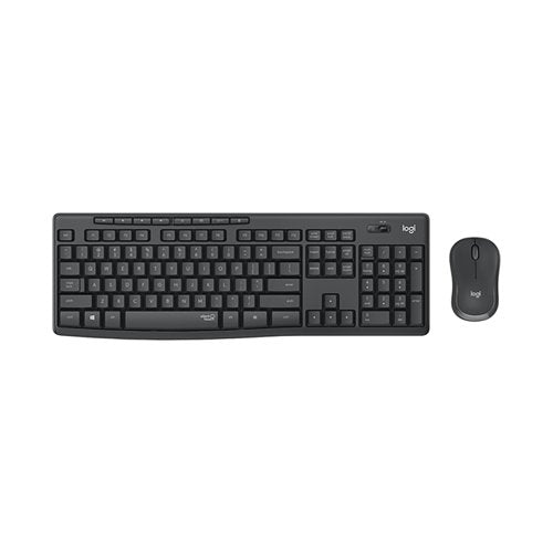 Logitech MK295 Silent Wireless Combo Keyboard and Mouse Graphite 920-009799
