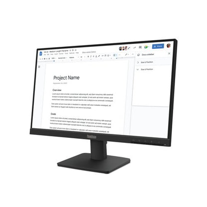 Lenovo ThinkVision S22-4e 21.5 inch Monitor IPS Full HD 64CBKAT6UK