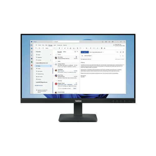 Lenovo ThinkVision S24-4e 23.8 inch Monitor IPS Full HD 64B5KAT1UK