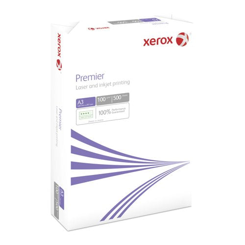 Xerox Premier Copier A3 100gsm White (Pack of 500) 62305