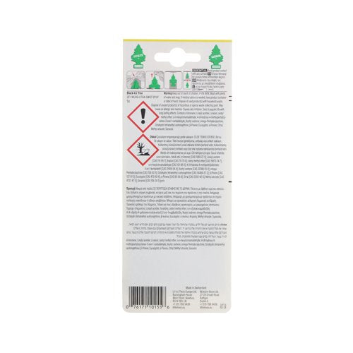 Little Trees Car Air Freshener Black Ice Pack of 24 HOLIT001