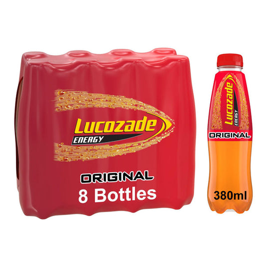 Lucozade Energy Original 8 x 380ml Multipack