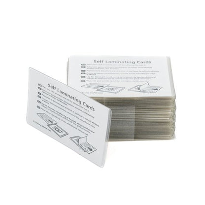 Pelltech Self-Laminating Card 66x100mm (Pack of 100) PLG25250