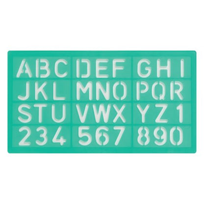 Linex Lettering Stencil Set 10/20/30mm (Pack of 3) LXG8500S