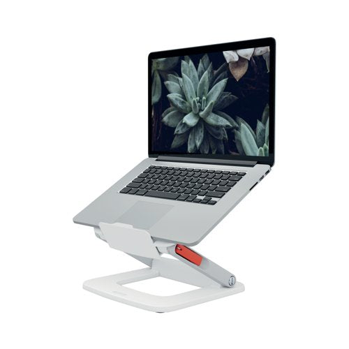 Leitz Ergo Adjustable Multi-Angle Laptop Stand White 258x45x253mm 64240001