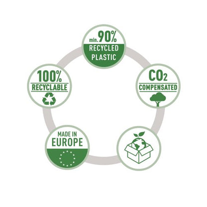 Leitz Recycle Magazine File A4 Green 24765050