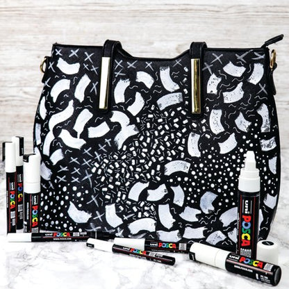 Posca Uni Posca Paint Marker Set 8 Nib Sizes White (Pack of 8) 153544531