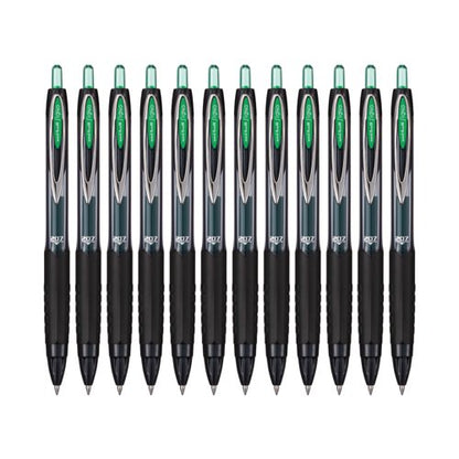 Uni-Ball Signo 207 Rollerball Gel Pen Green (Pack of 12) 308692000