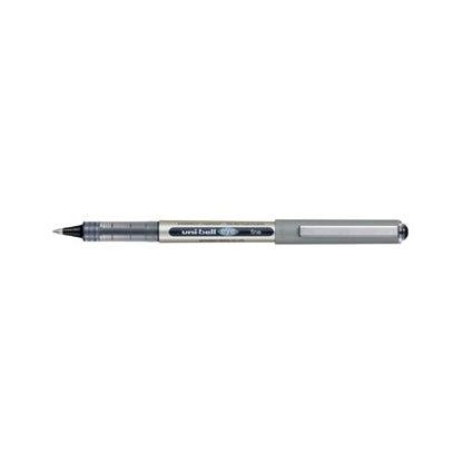 Uni-Ball Liquid Ink Rollerball Pen UB-157E Black (Pack of 12) 315150000