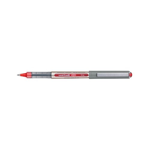 Uni-Ball Liquid Ink Rollerball Pen UB-157E Red (Pack of 12) 315176000
