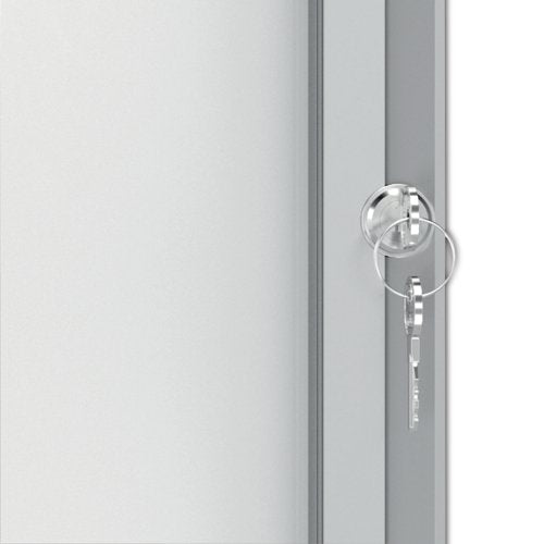 Nobo Premium Plus Magnetic Lockable Notice Board 4xA4 1902557