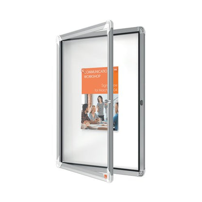 Nobo Premium Plus Outdoor Magnetic Lockable Notice Board 494x667x45mm 4xA4 1902577