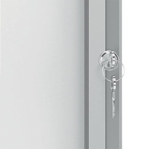 Nobo Premium Plus Outdoor Magnetic Lockable Notice Board 494x667x45mm 4xA4 1902577