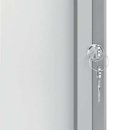Nobo Premium Plus Outdoor Magnetic Lockable Notice Board 494x667x45mm 4xA4 1902577