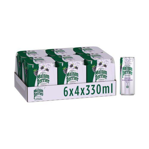 Maison Perrier Sparkling Water Blackberry 330ml Pack of 24 13144290
