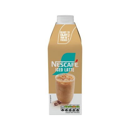 Nescafe Iced Latte Ready To Drink 750ml (Pack of 6) 12626373