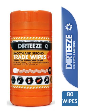 Dirteeze Smooth & Strong Trade Wipes 80's