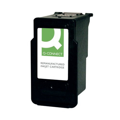 Q-Connect Remanufactured Inkjet Cartridge Black Compatible With Canon PG-540 PG-540-COMP