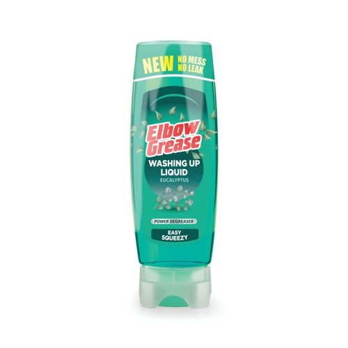 Elbow Grease Washing Up Liquid Eucalyptus 450ml (Pack of 12) EG341