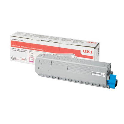 Oki C834 10K Toner Cartridge High Yield Magenta 46861306