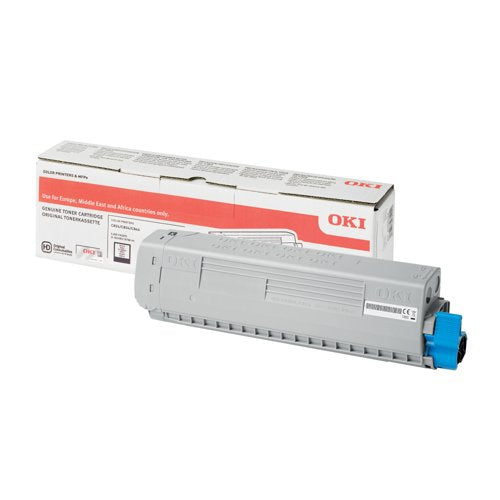 Oki C824 5K Toner Cartridge Black 47095704