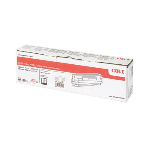 Oki C824 5K Toner Cartridge Black 47095704