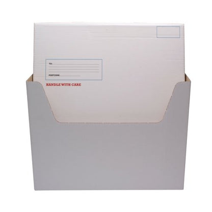 GoSecure Post Box Size A 160x160x160mm White Pack of 20 PB02284