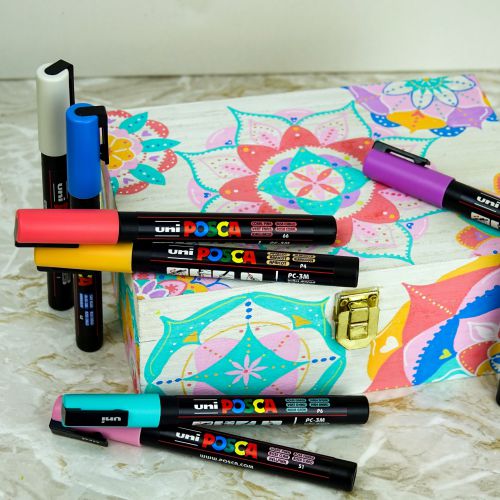 Posca PC-3M Paint Markers Fine Pastel Assorted (Pack of 8) 238212174